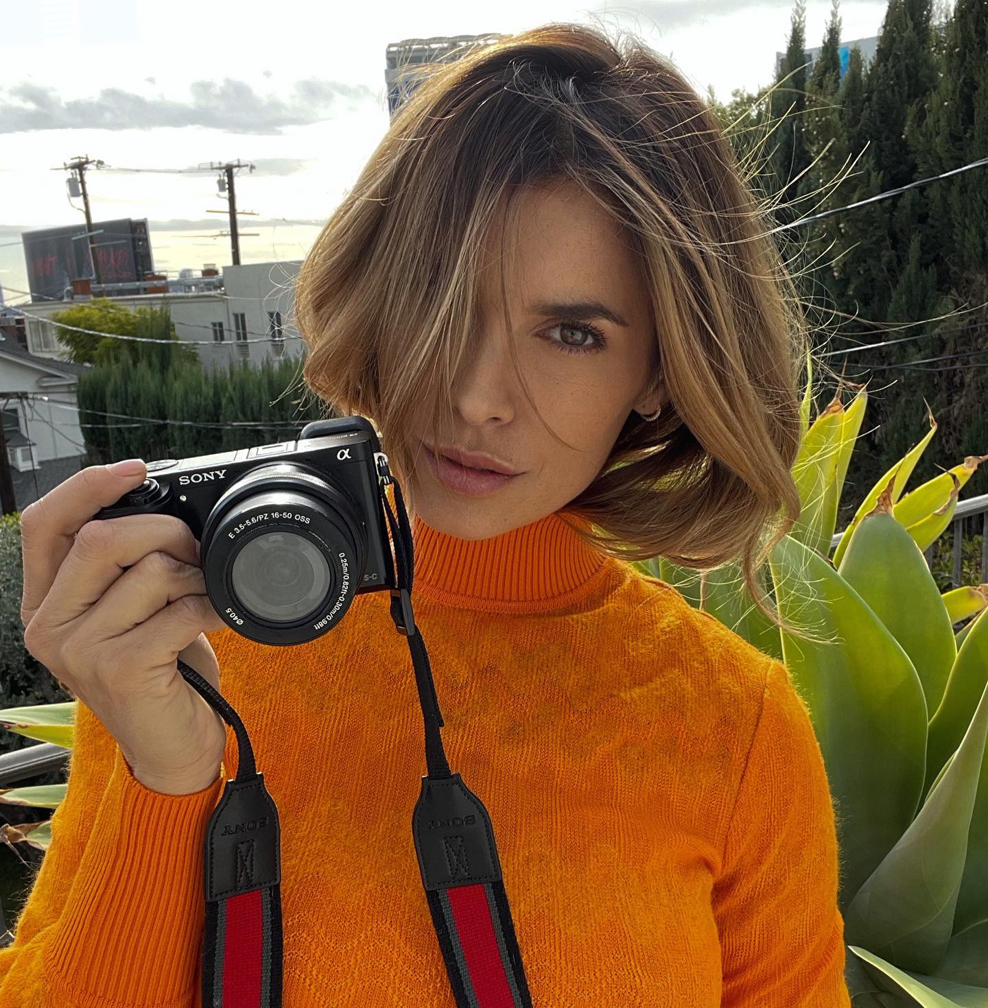 Elisabetta Canalis Self portraits-Los Angeles...