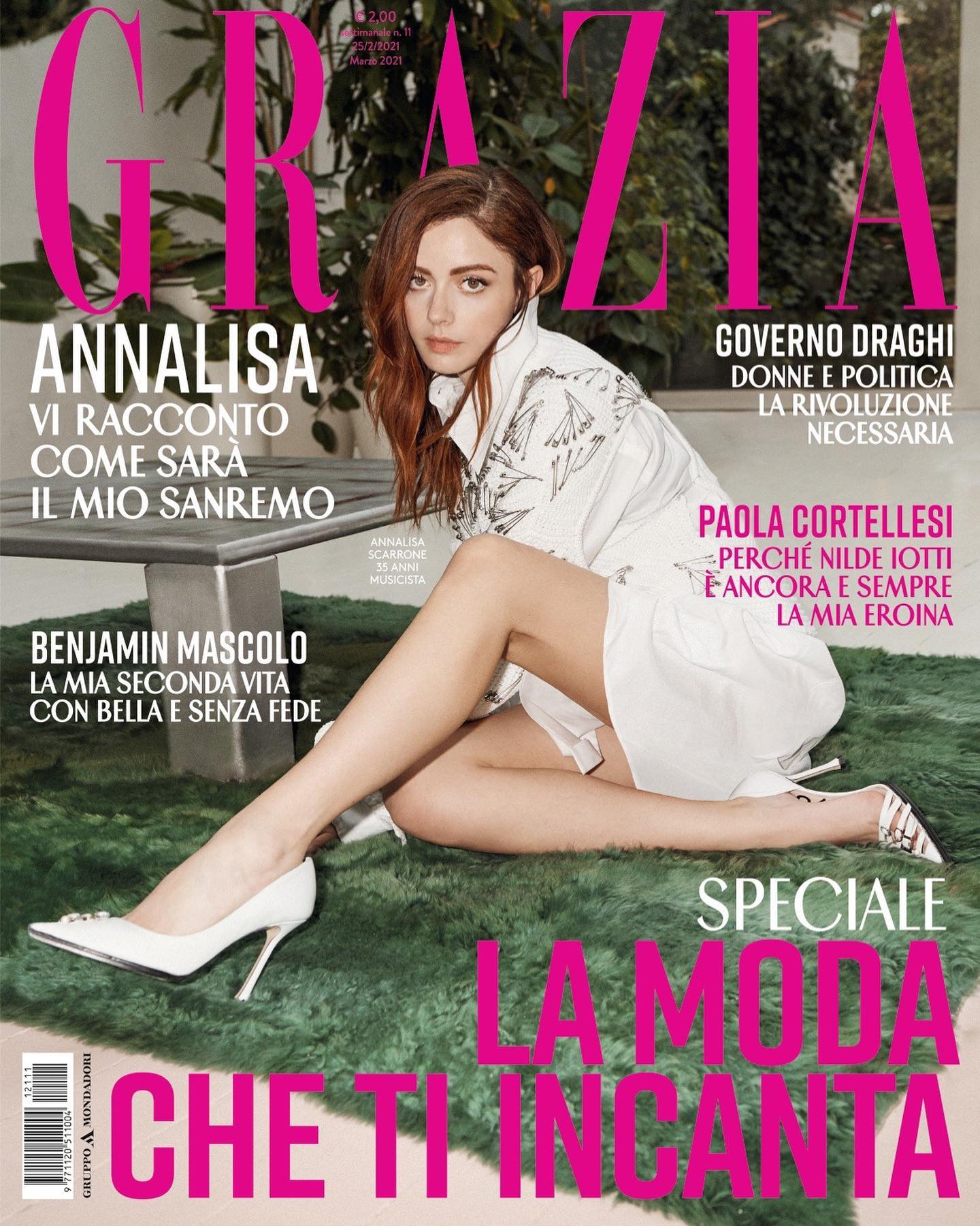 Annalisa Ops 
Sono sulla cover di Grazia 
Vi racconto come sarà il mio Sanremo con 

Ph ...