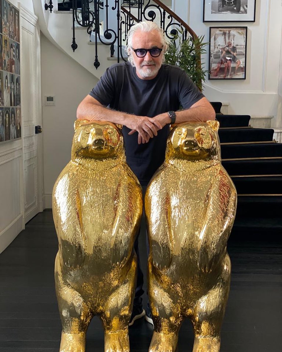 Flavio Briatore Qualcuno ha il tapiro d’oro io ho gli orsi d’oro....