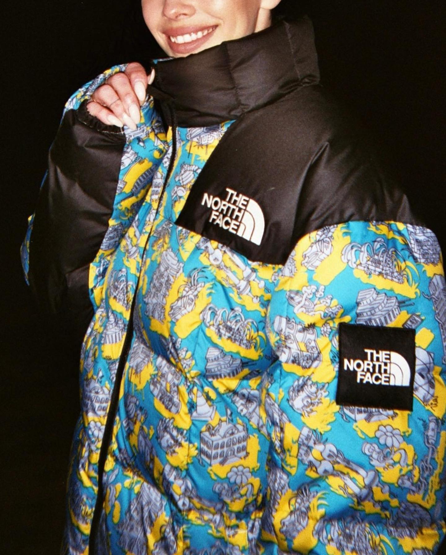 Rose Villan Let’s put a smile on that North face.......