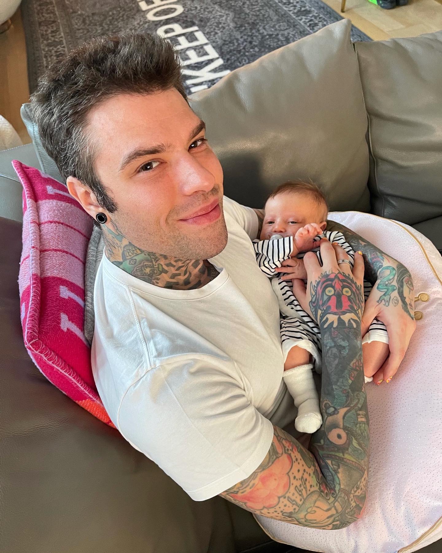 Fedez Foto della mamma...