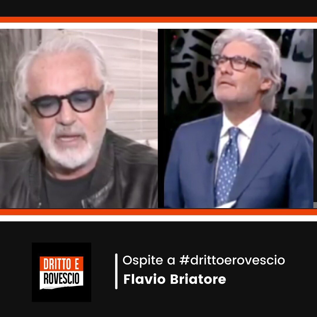 Flavio Briatore Questa sera alle 21:20 sarò ospite di Paolo Del Debbio a 
Seguitemi!...