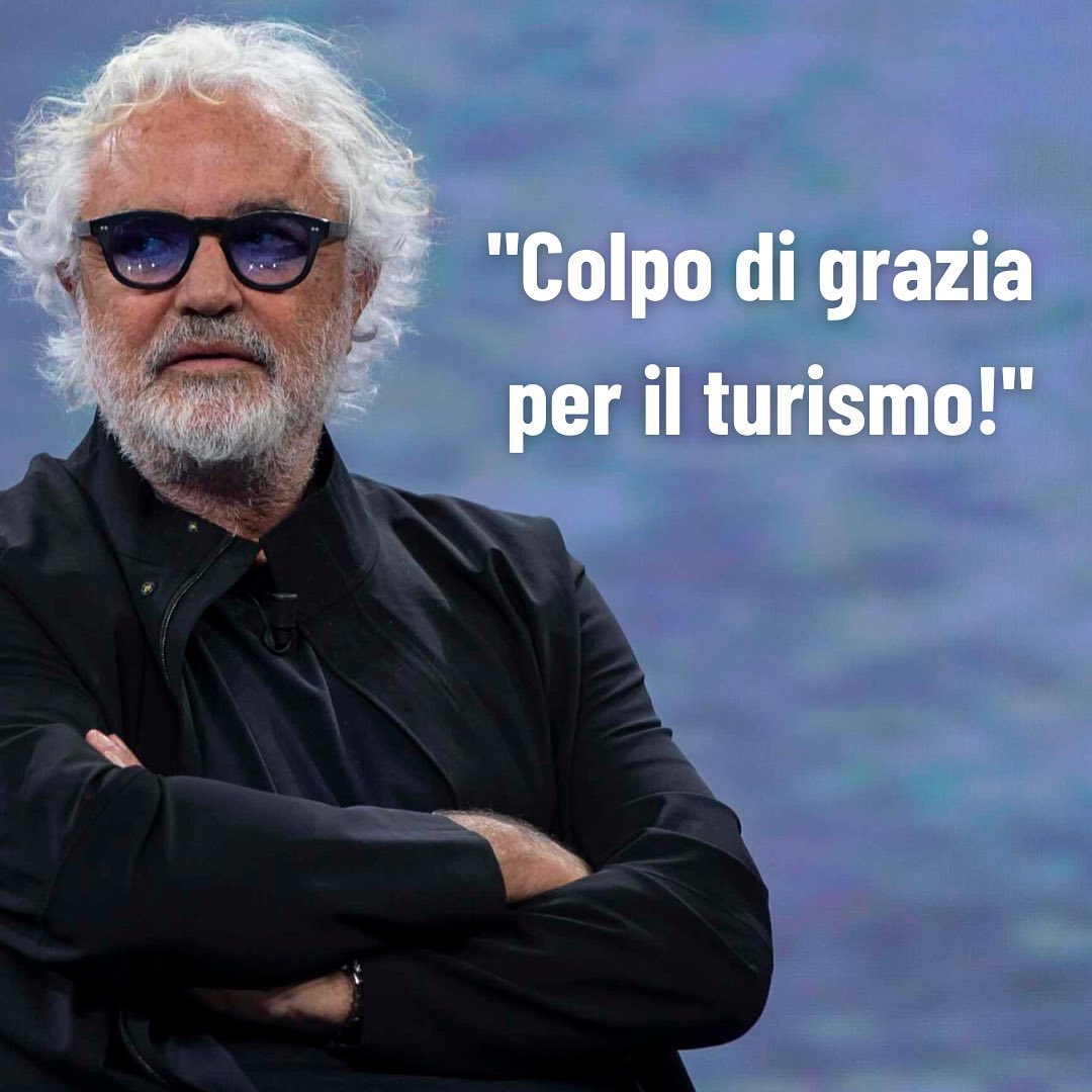 Flavio Briatore Il premier Draghi dice di volere “riaprire al turismo”. 

Ma la prima cosa che d...