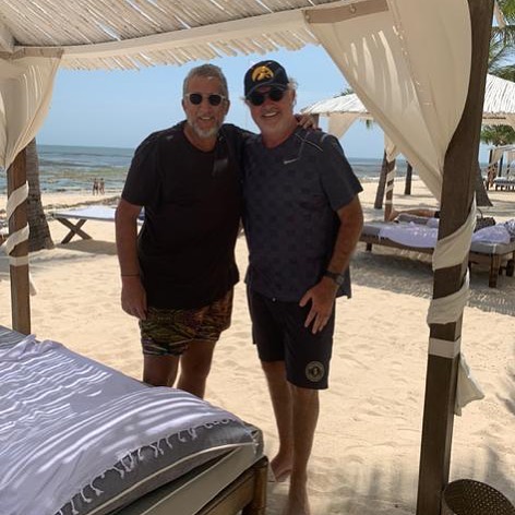 Flavio Briatore Con  a  qualche tempo  fa… 
Lucio tornera’ presto a Malindi in vacanza. Ci ritro...