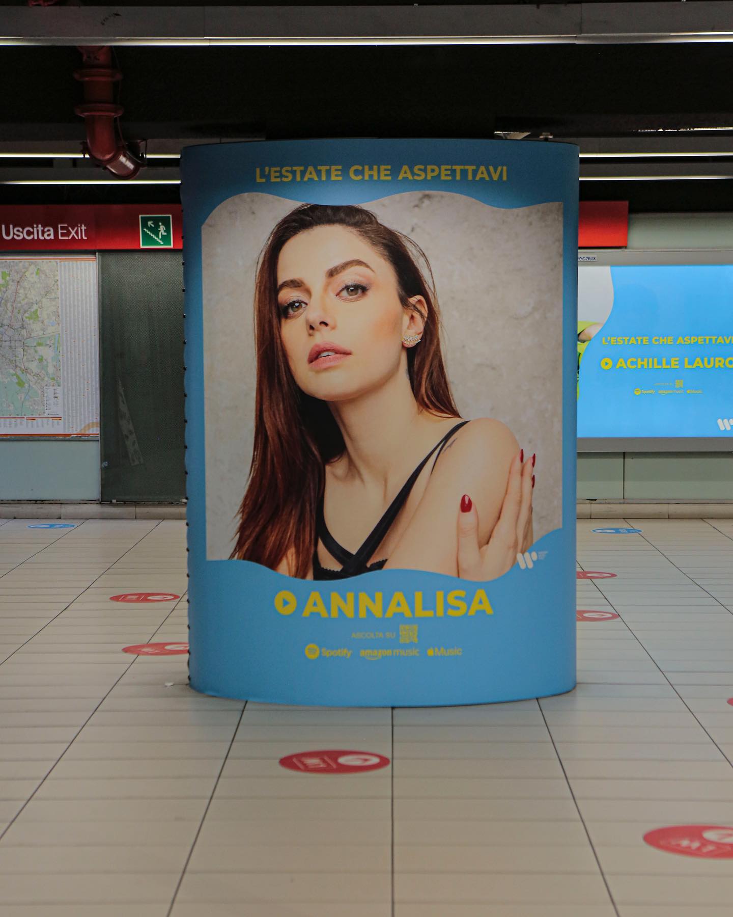 Annalisa Mi trovate in metro a Milano 
Se ci passate fatemelo sapere...