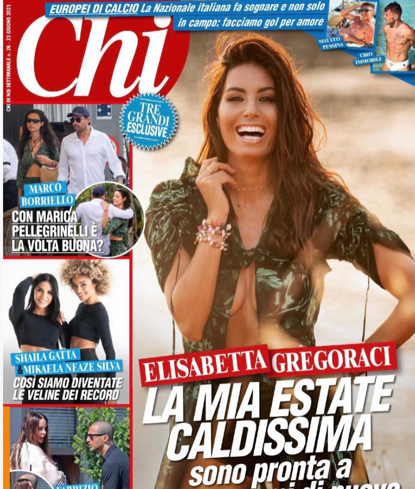 Elisabetta Gregoraci Per chi avesse avesse voglia di leggermi ecco la mia intervista sul settimane Ch...