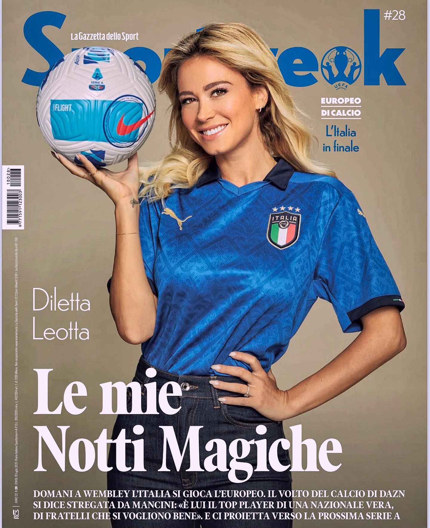 Diletta Leotta Forza Azzurri...