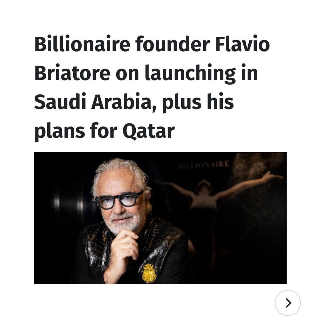 Flavio Briatore My interview on current and future plans...