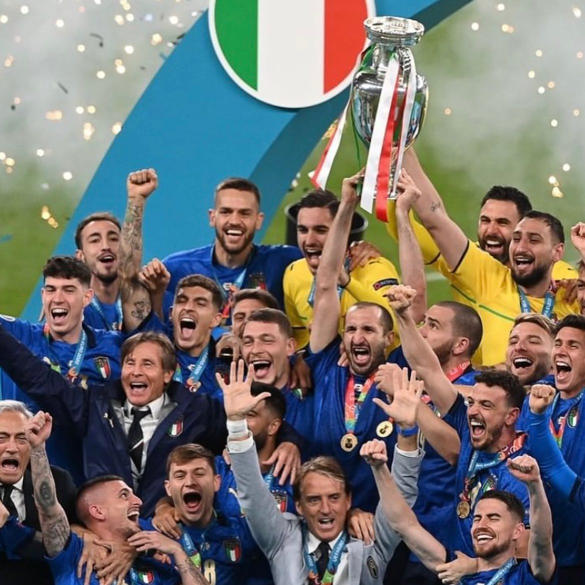 Martina Colombari 11 luglio 2021 
“Campioni d’Europa”...