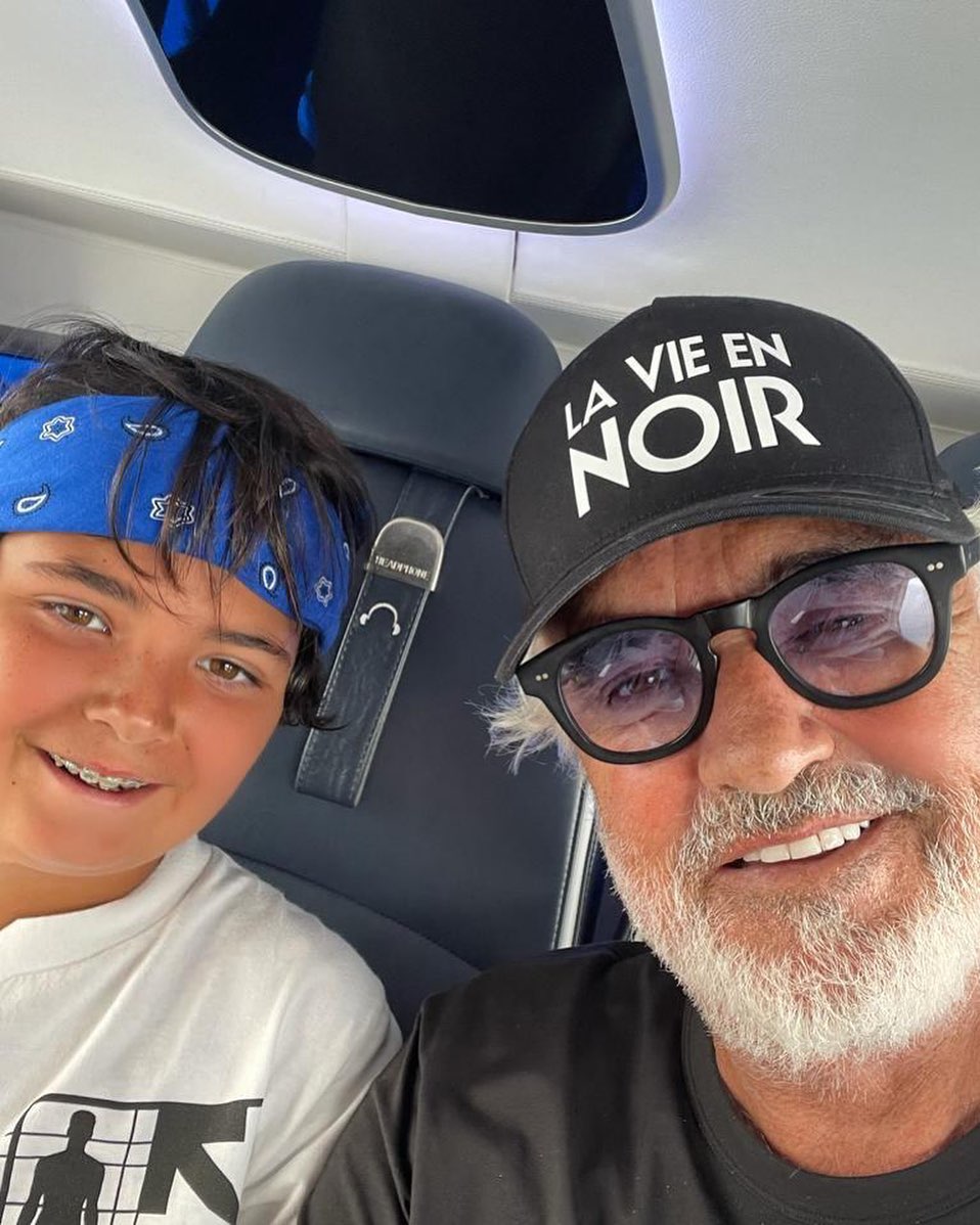 Flavio Briatore Buona domenica da me e...