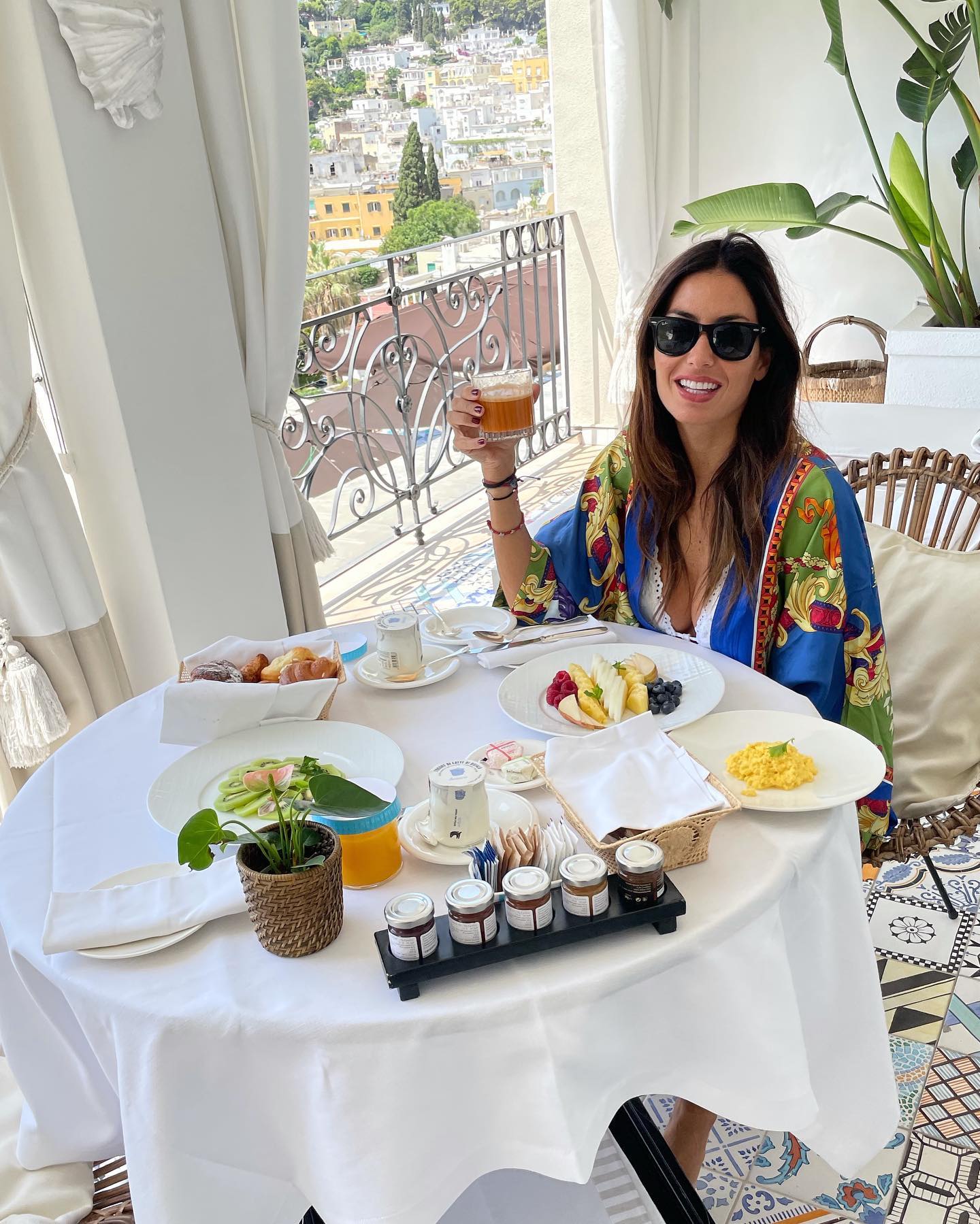 Elisabetta Gregoraci Buongiorno Capri...