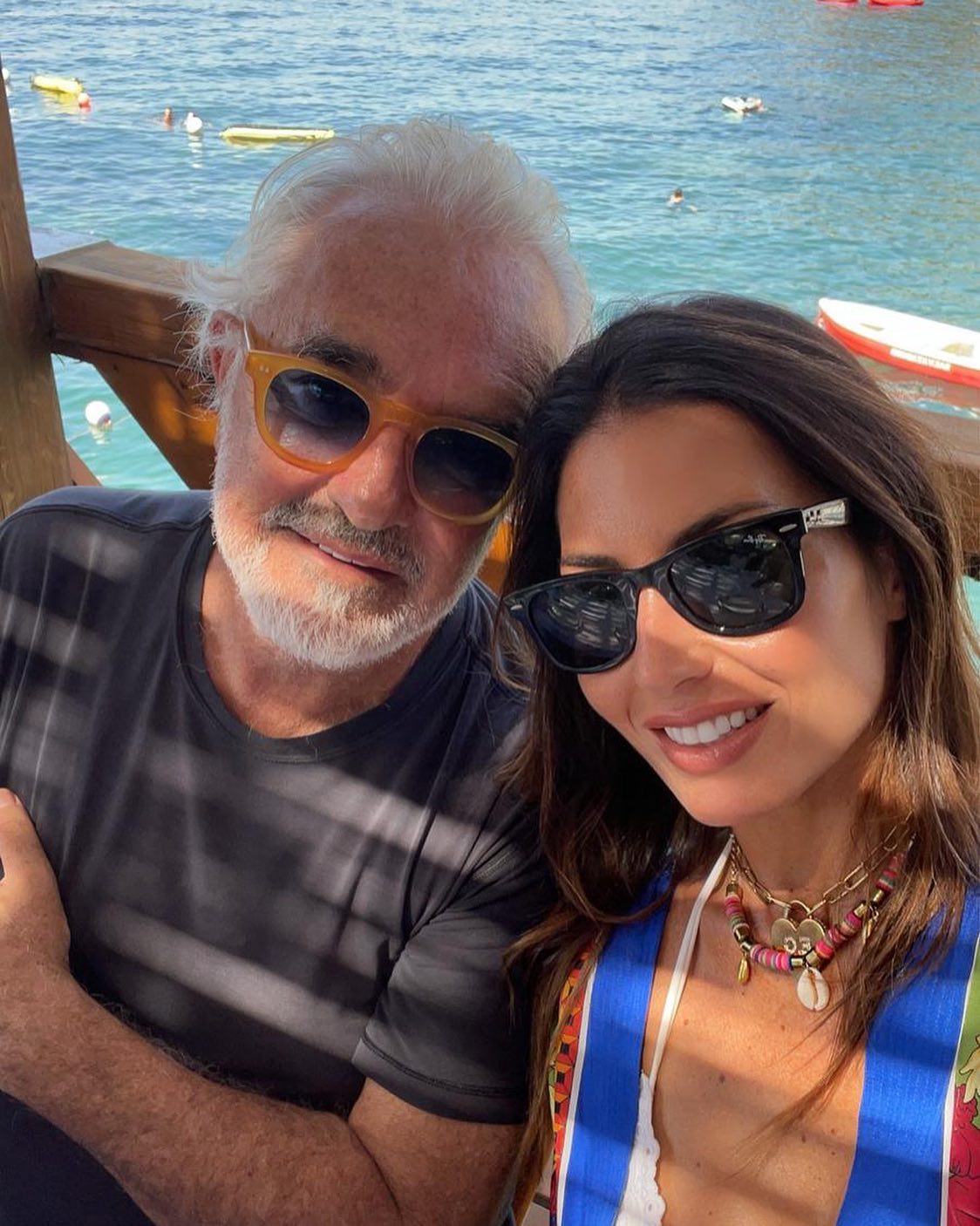 Flavio Briatore Lunchtime in Capri with...