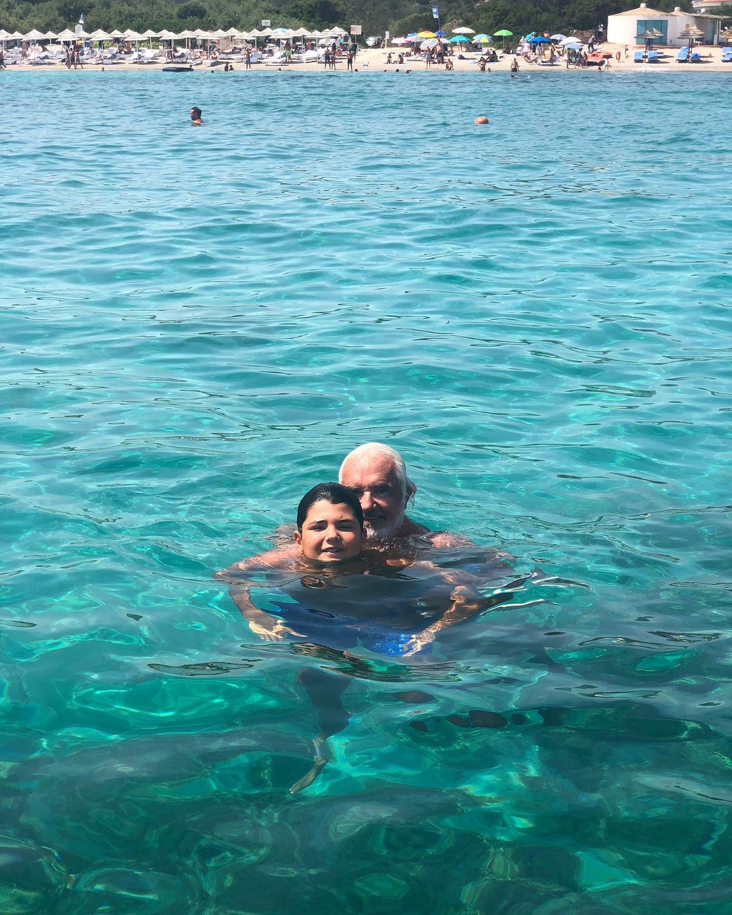 Flavio Briatore Oggi si sta bene solo in acqua...