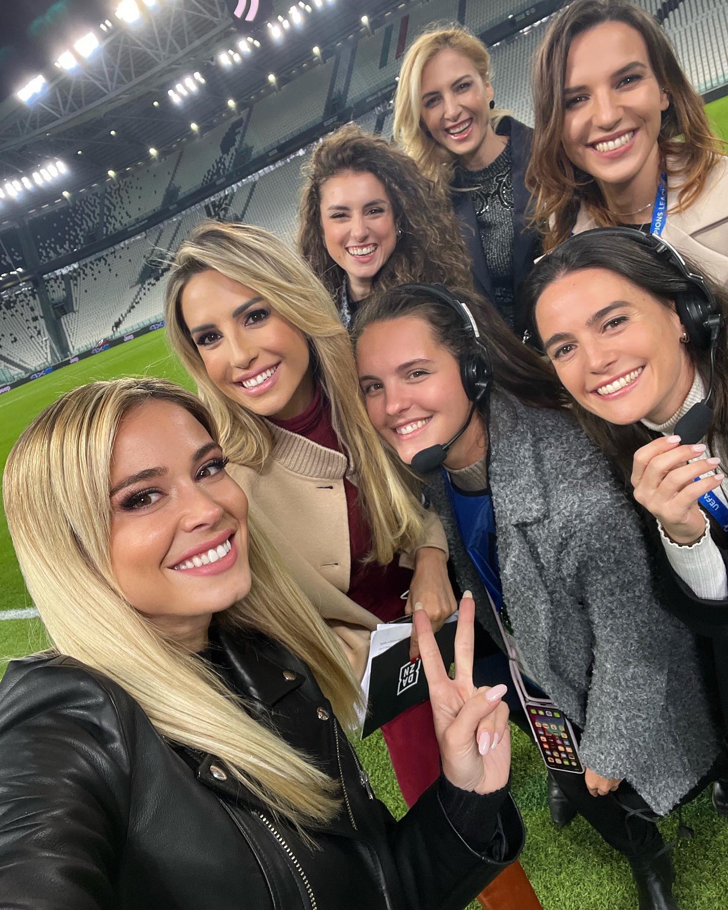 Diletta Leotta Women's Champions League  siamo una squadra fortissimA!!!!...