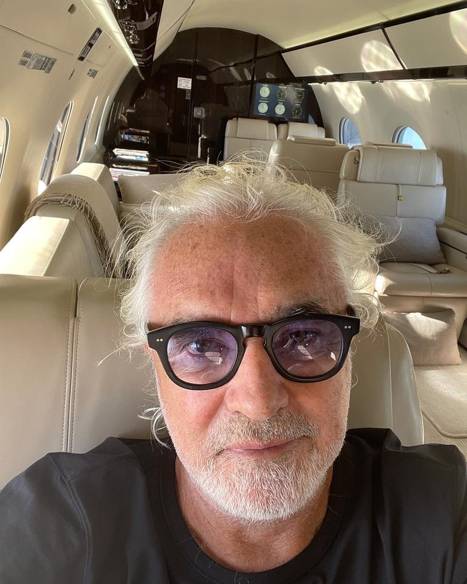 Flavio Briatore Si parte, destinazione Riyadh...