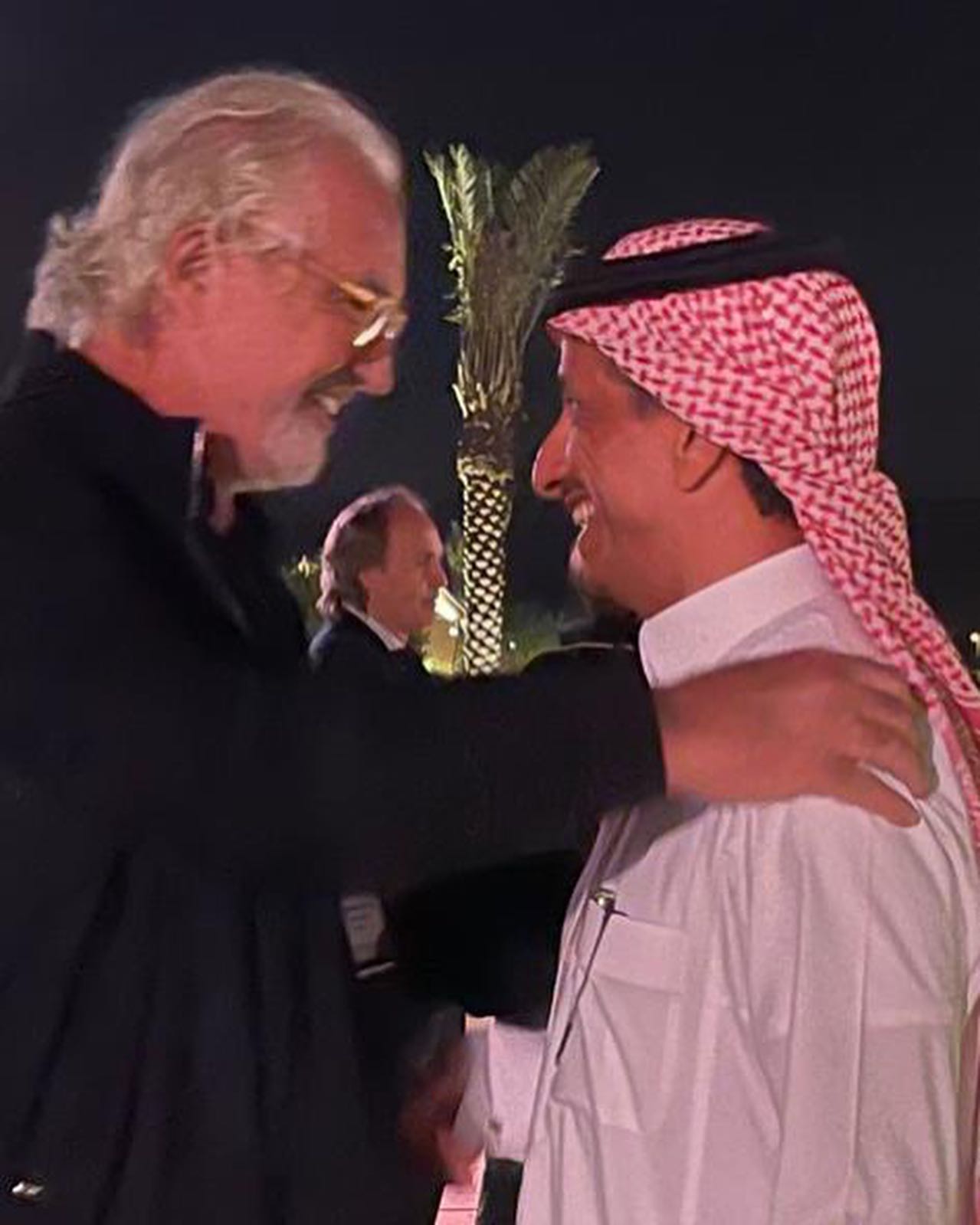 Flavio Briatore Meeting in Riyadh His Excellency Mr. Ahmed Aqeel AlKhateeb, Minister of Tourism ...