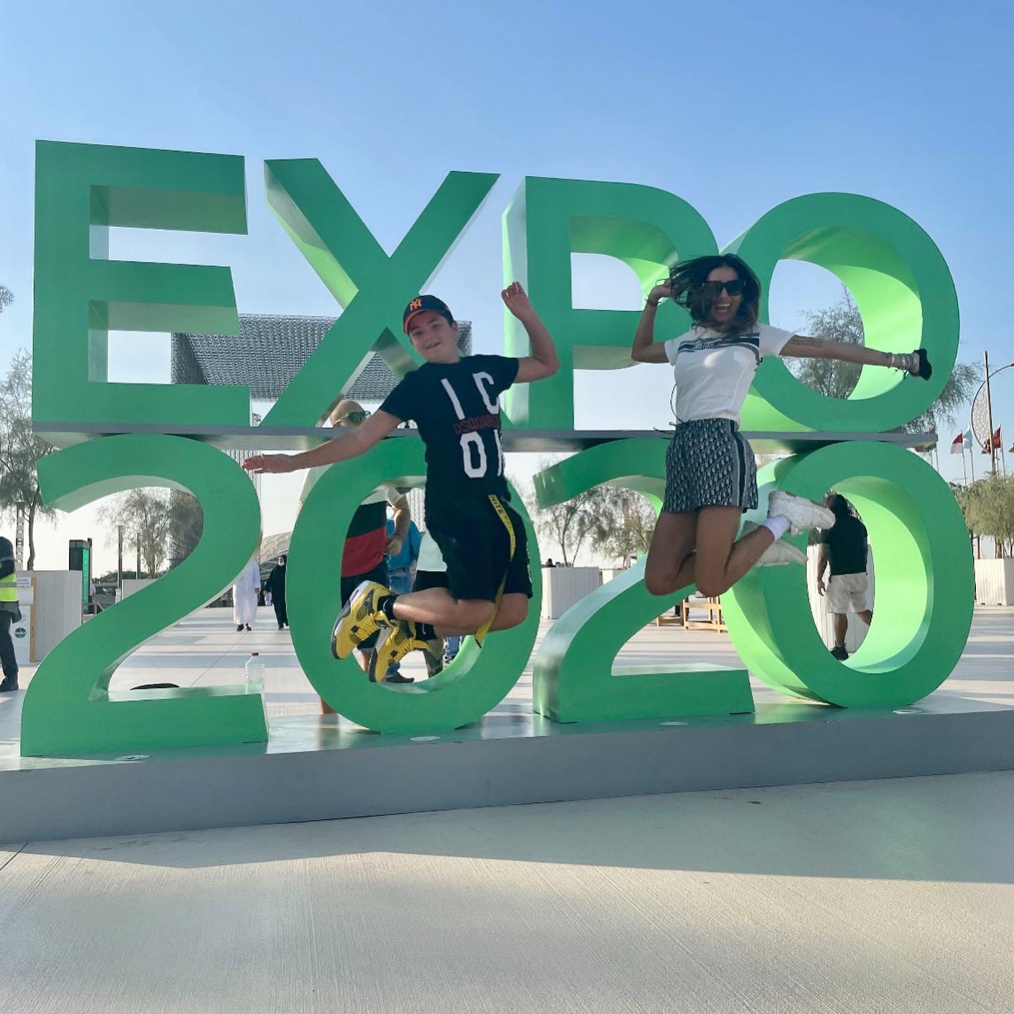 Elisabetta Gregoraci Oggi ho visitato con Nathan l’Expo 2020 Dubai. L’Esposizione Universale che si t...