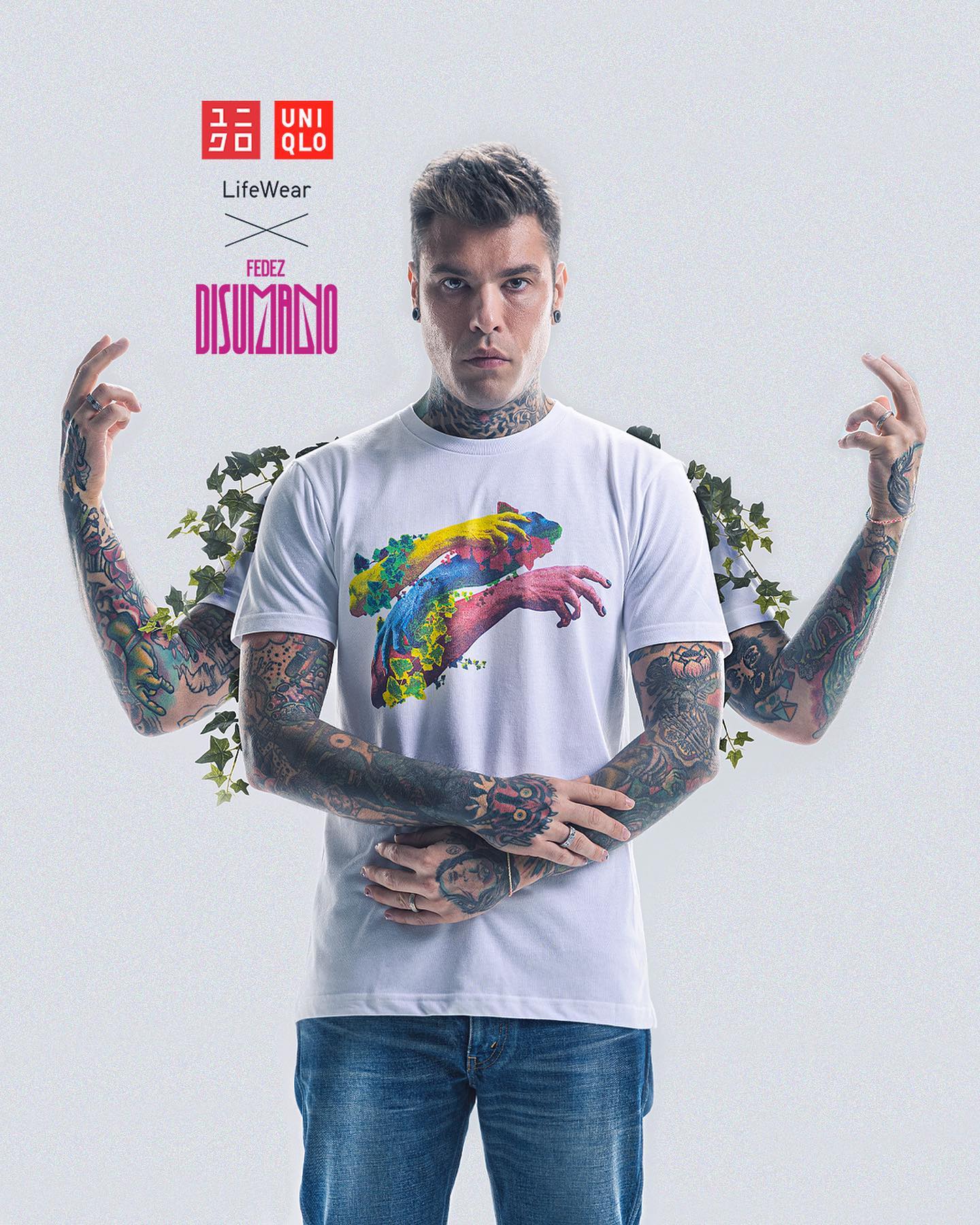 Fedez Uniqlo x Disumano (link in bio)

Preordinando l’album in regalo una t-shirt a sc...