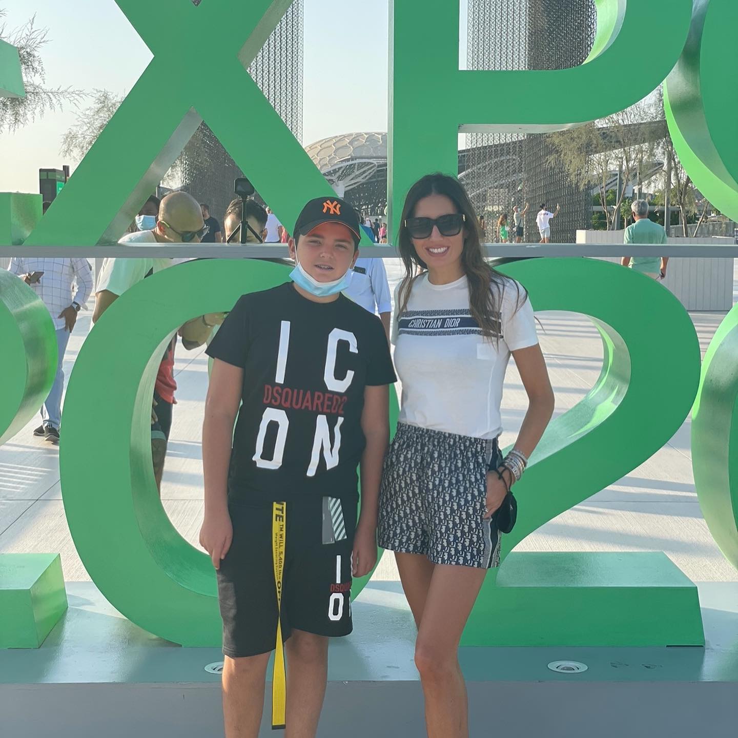 Elisabetta Gregoraci Oggi ho visitato con Nathan l’Expo 2020 Dubai. L’Esposizione Universale che si t...