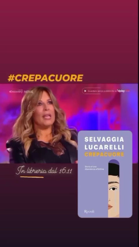 Selvaggia Lucarelli Da oggi in libreria! E, naturalmente, su Amazon (link in bio) 

C'è dentro un pe...