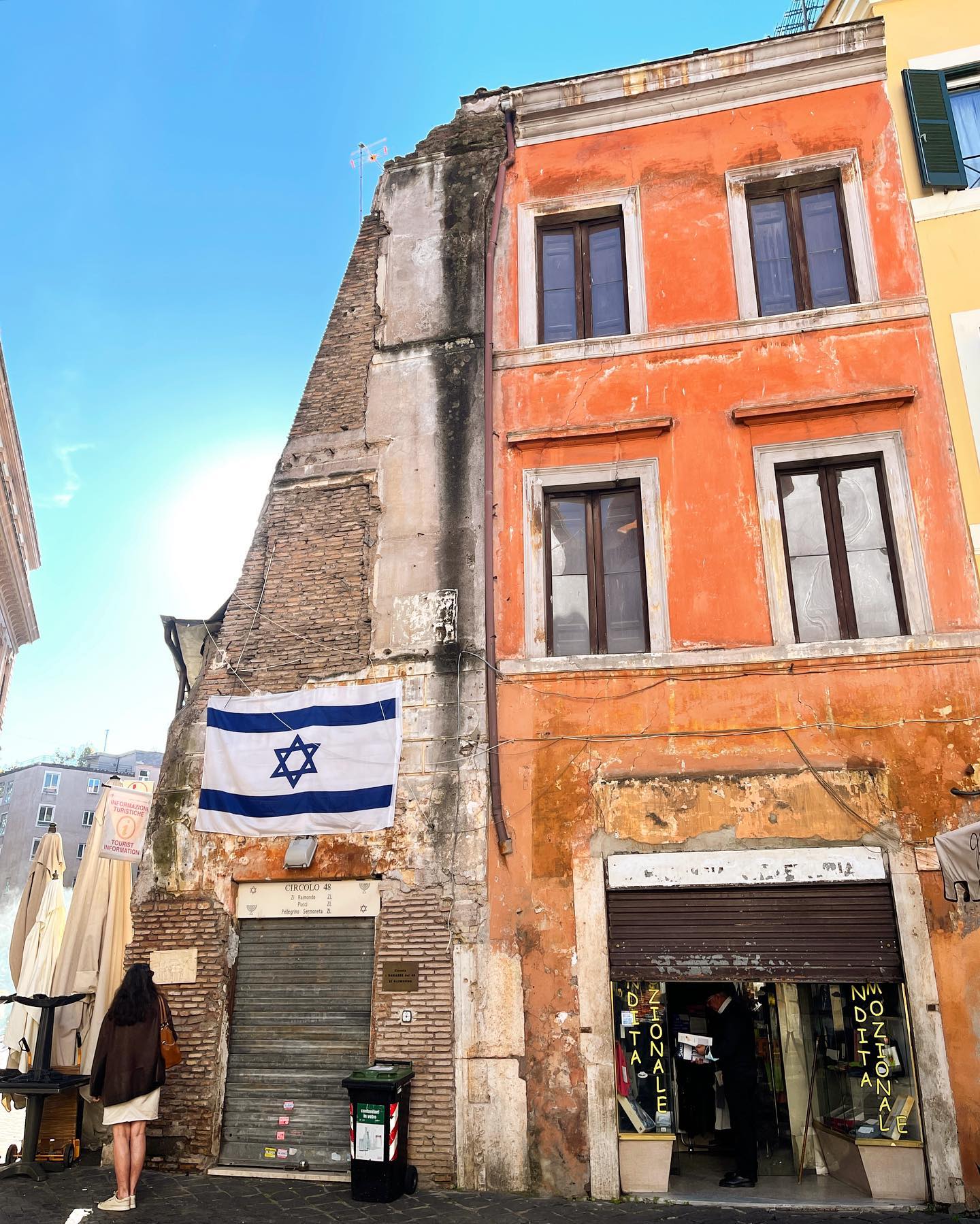 Selvaggia Lucarelli Ghetto, Trastevere, Isola Tiberina. Grazie Roma per averci regalato una giornata...