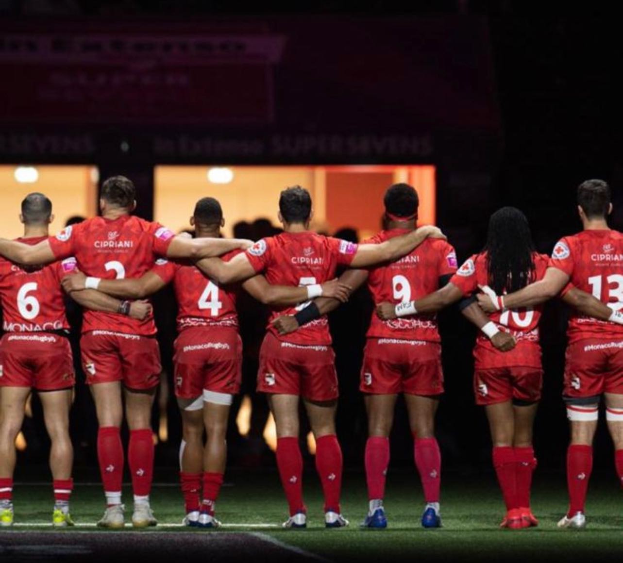 Flavio Briatore bravo à Monaco Rugby Sevens qui est devenu vice-champion de France de rugby à 7...