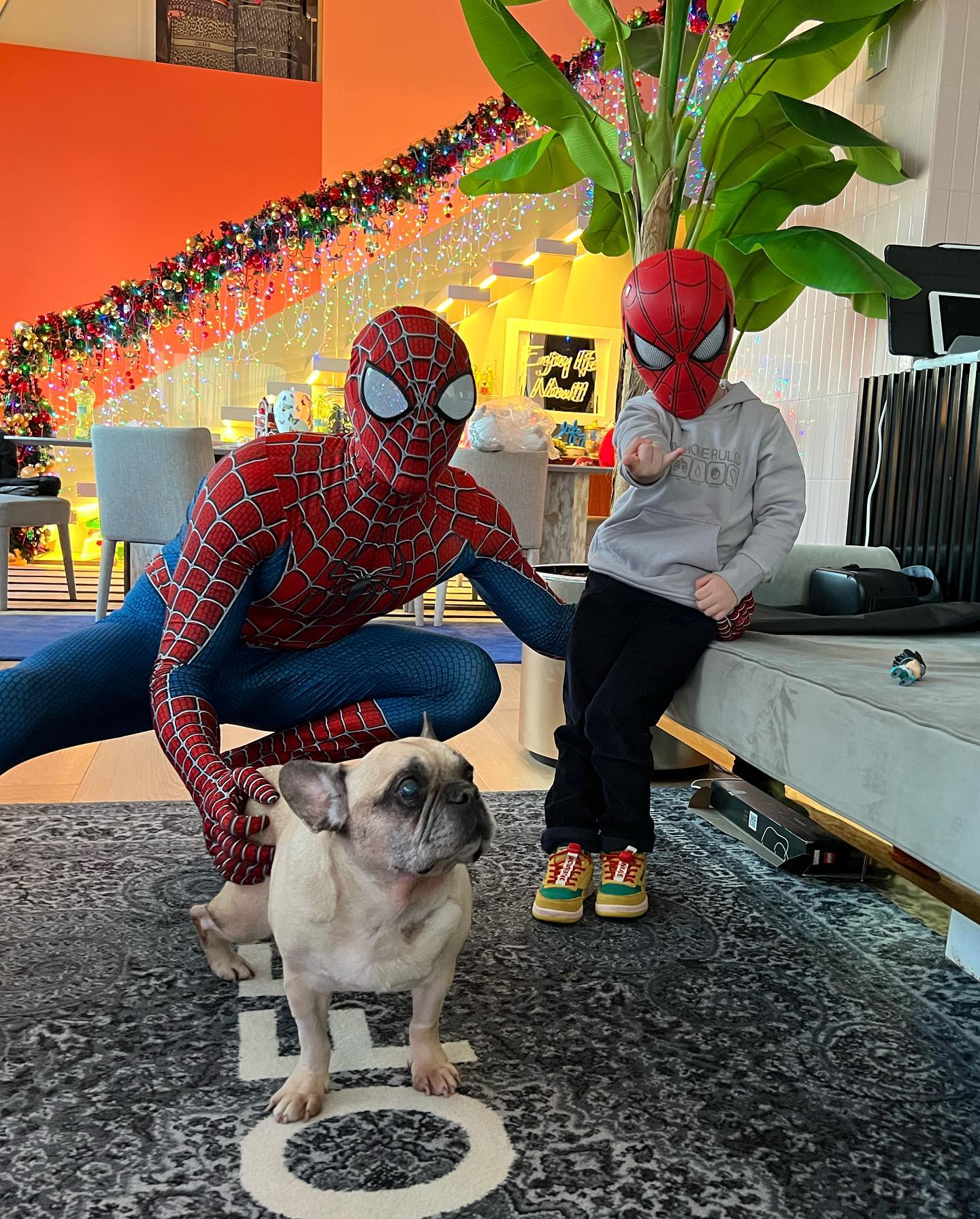 Fedez Quando preferisci Spider-Man a Babbo Natale 
Grazie di cuore  per questa belliss...