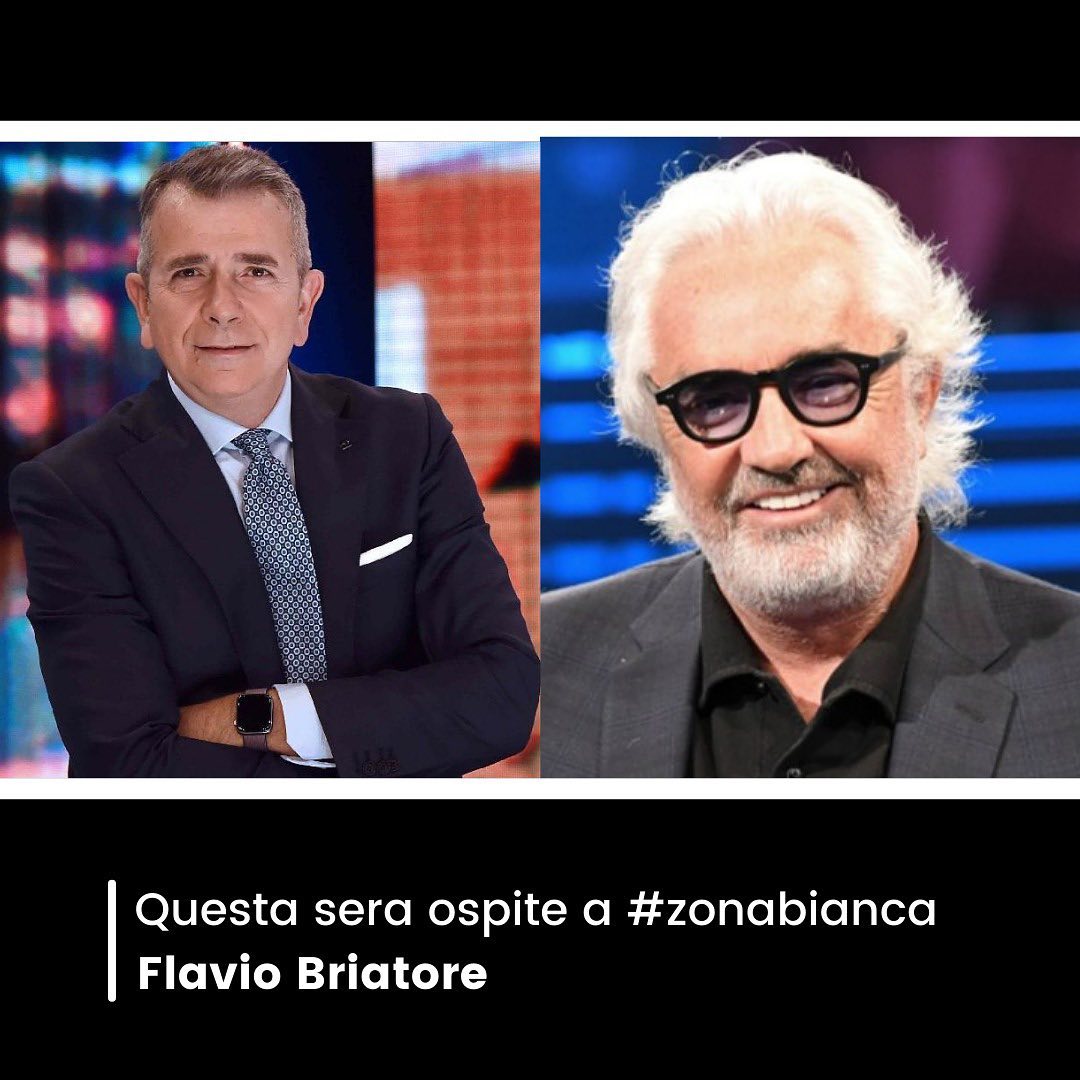 Flavio Briatore Stasera in collegamento da Malindi con Giuseppe Brindisi a Zona Bianca.

Seguite...