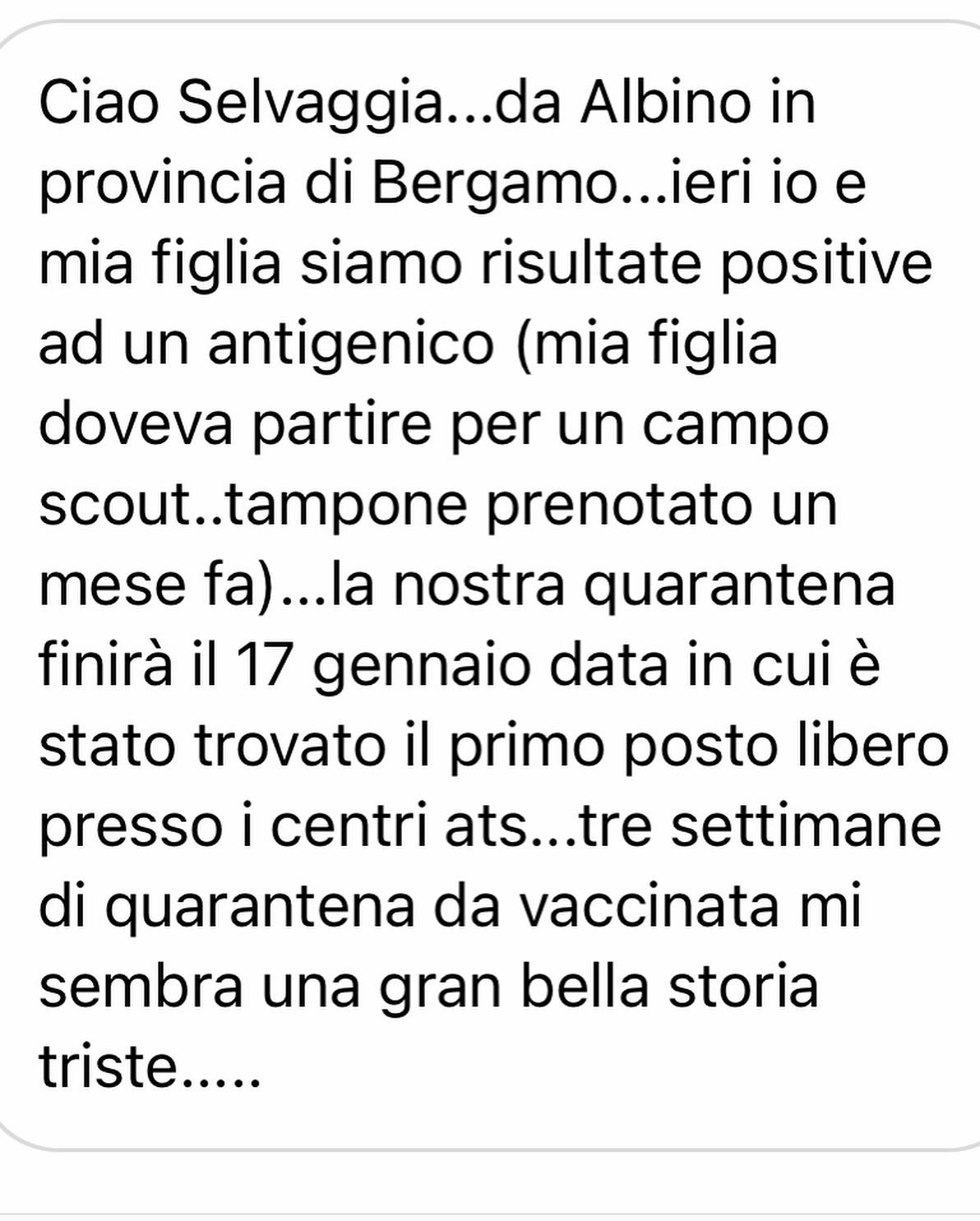 Selvaggia Lucarelli Queste sono alcune delle situazioni tipo al momento. Chi se può permettere si st...