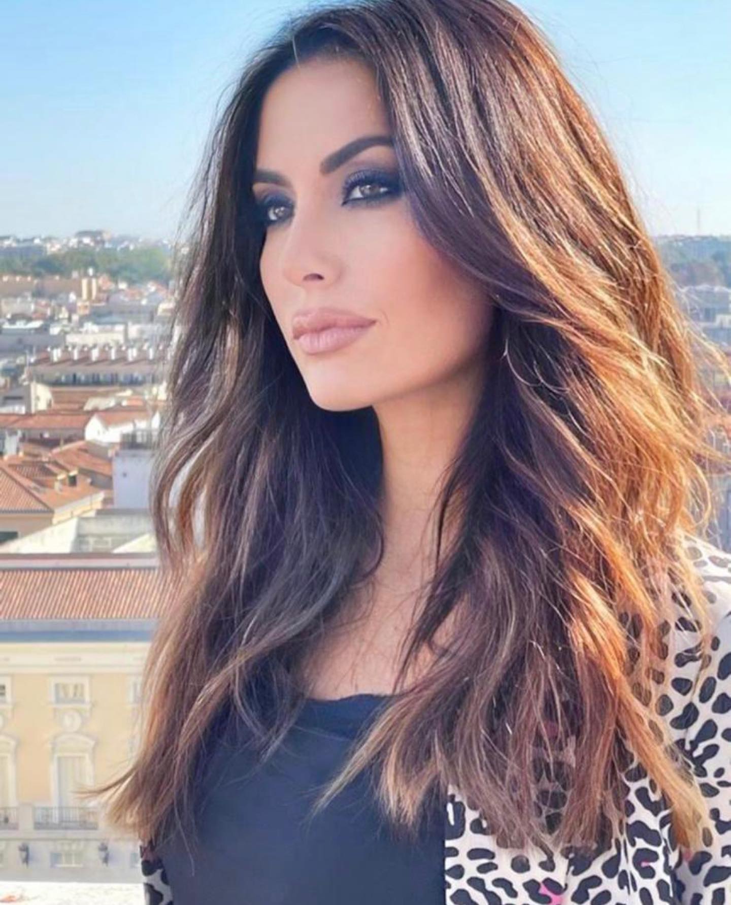 Elisabetta Gregoraci When in Madrid...