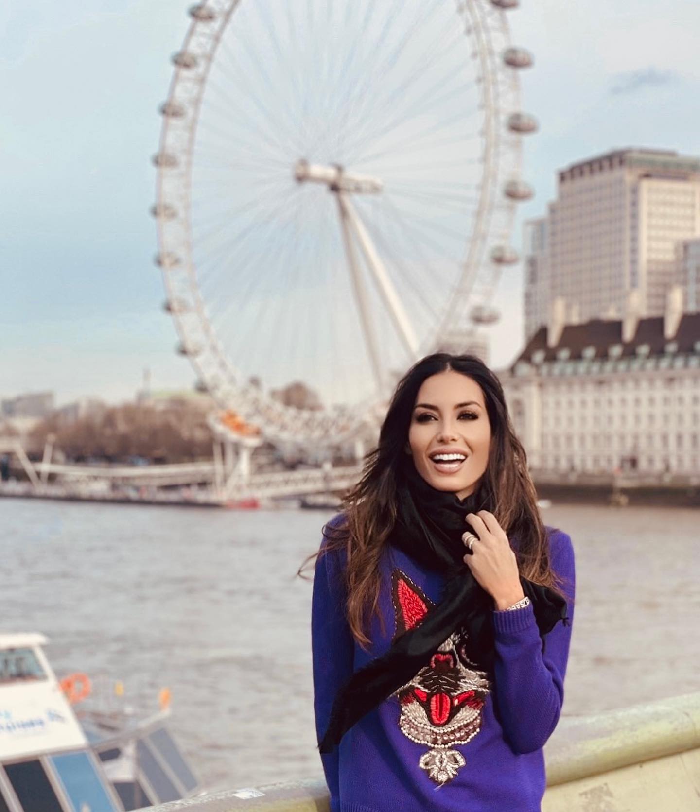 Elisabetta Gregoraci London is always a good idea...