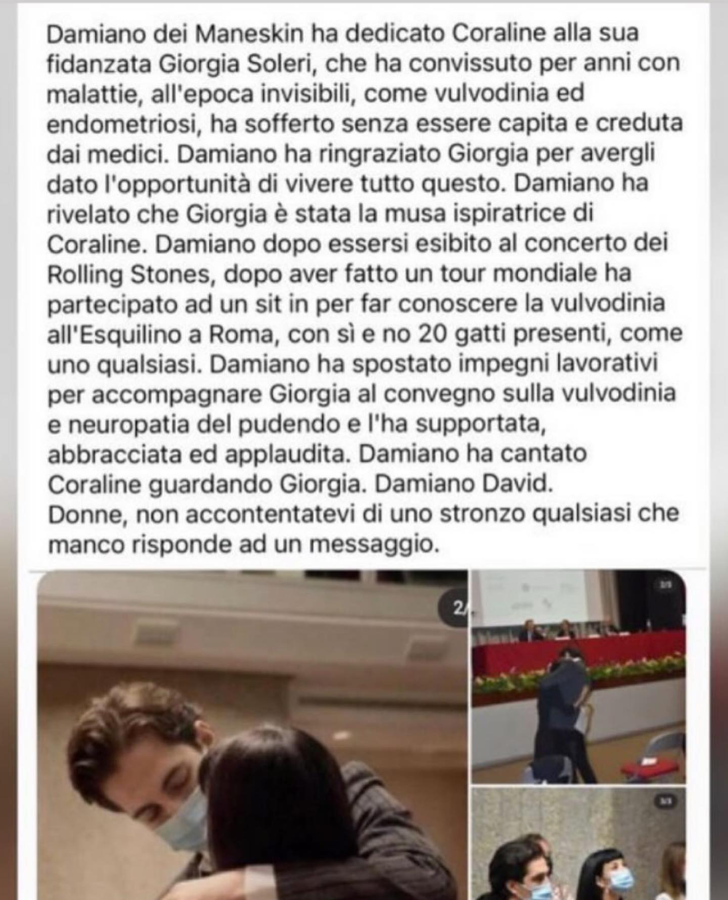 Selvaggia Lucarelli Da qualche giorno gira sul web un post scritto da una dottoressa nel campo della...