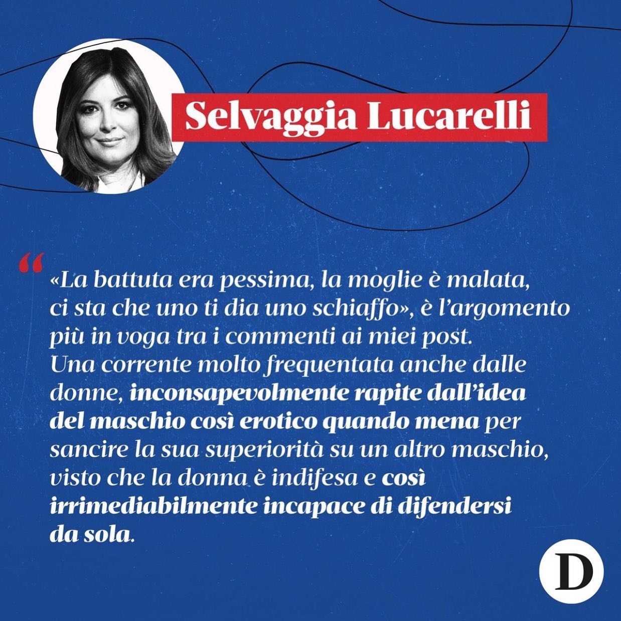 Selvaggia Lucarelli Per leggere tutto il mio articolo su  andate nel link in bio!...