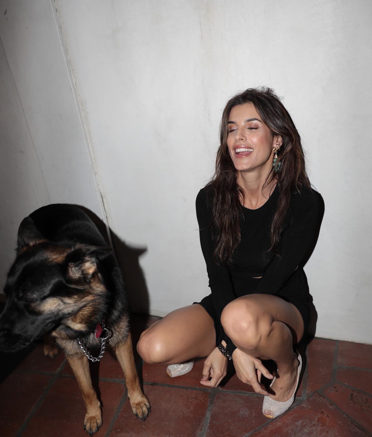 Elisabetta Canalis Quick shots at home by...