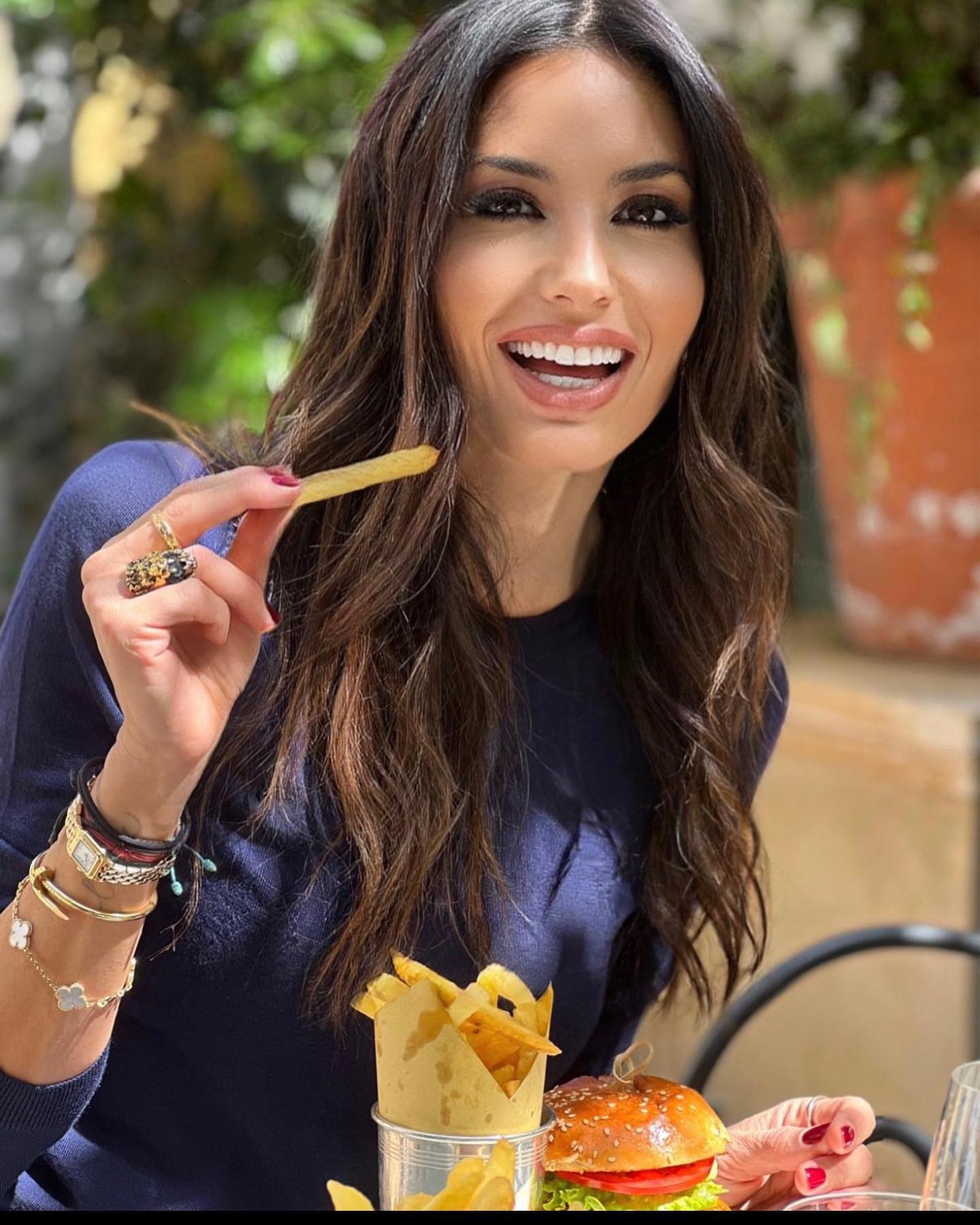 Elisabetta Gregoraci Lunch out with my girls...