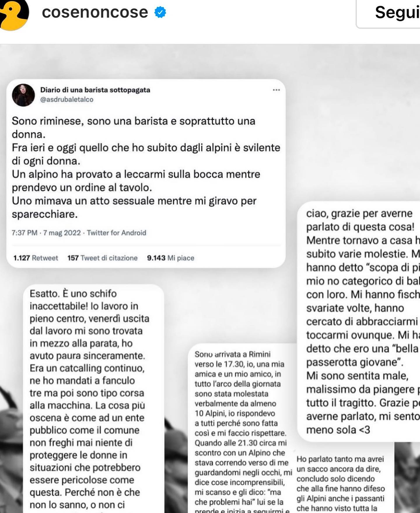 Selvaggia Lucarelli Più di cento donne, alcune giovanissime, hanno testimoniato di aver subito moles...