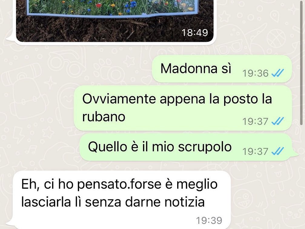 Selvaggia Lucarelli La nuova piantina di Via Massena è stata rubata. Ovviamente ho abbastanza esperi...