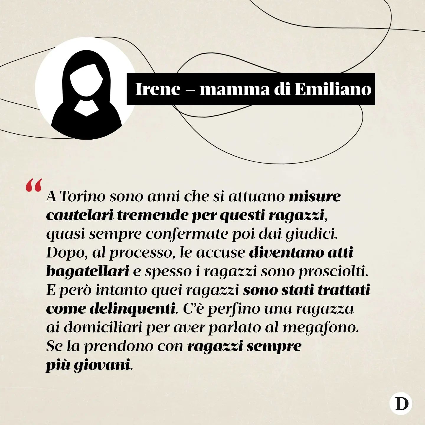 Selvaggia Lucarelli Emiliano è stato arrestato all’alba del 12 maggio, a  insieme ad altri due ragaz...