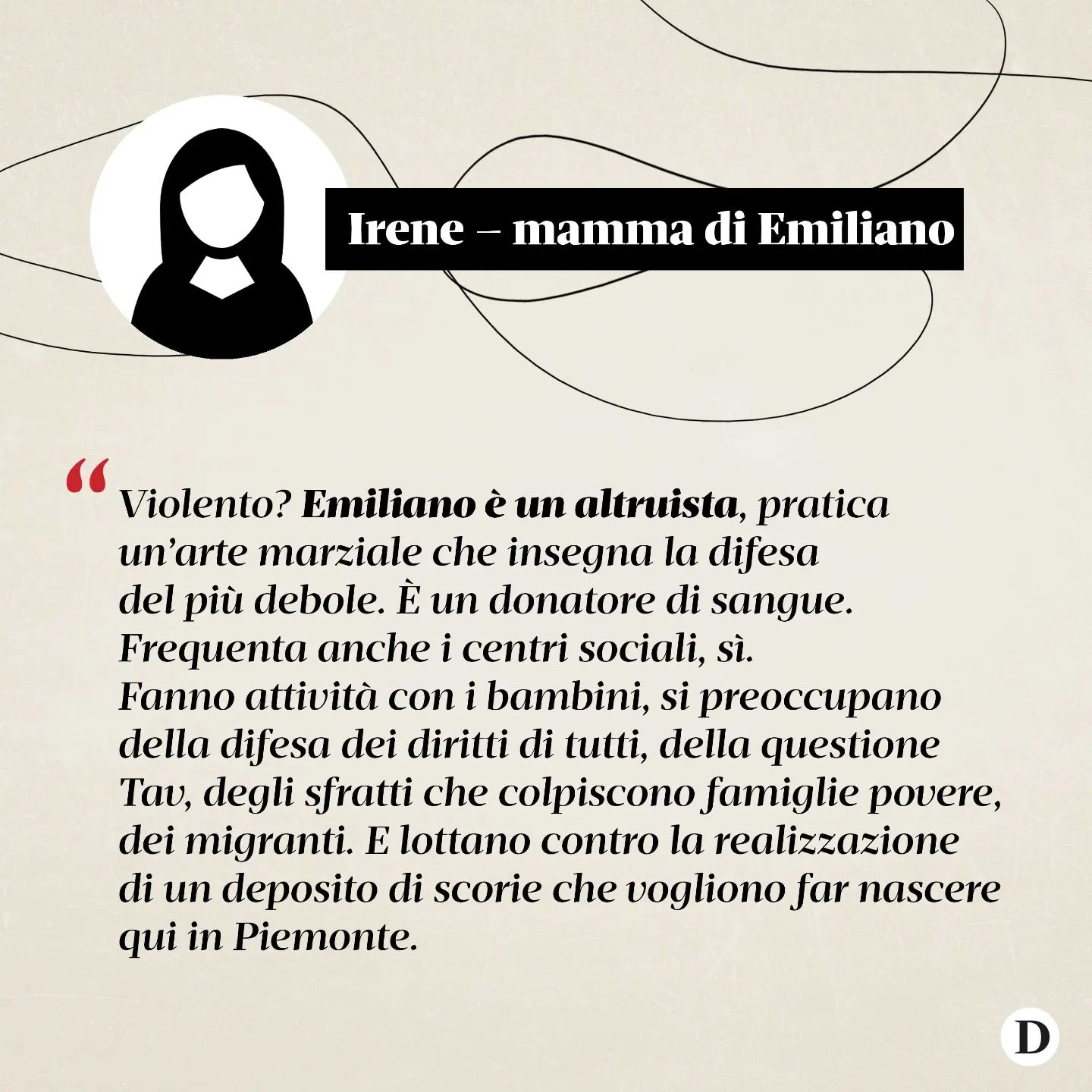 Selvaggia Lucarelli Emiliano è stato arrestato all’alba del 12 maggio, a  insieme ad altri due ragaz...