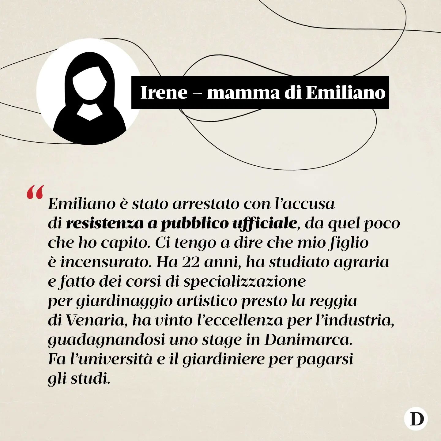 Selvaggia Lucarelli Emiliano è stato arrestato all’alba del 12 maggio, a  insieme ad altri due ragaz...