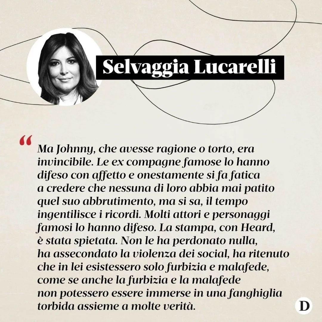 Selvaggia Lucarelli È finita come era chiaro che sarebbe finita e come non sarebbe dovuta finire, co...