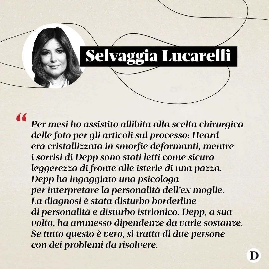 Selvaggia Lucarelli È finita come era chiaro che sarebbe finita e come non sarebbe dovuta finire, co...