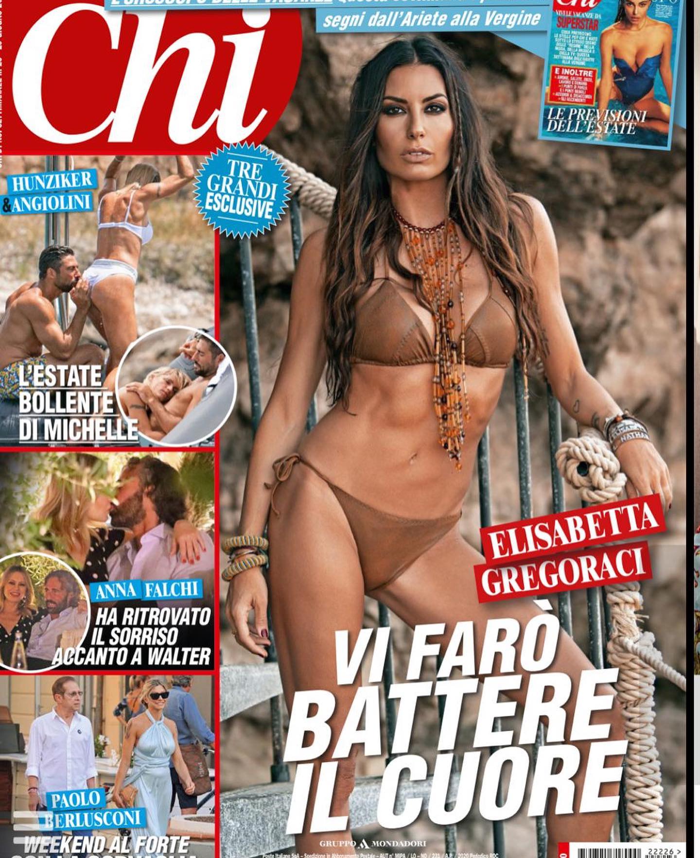 Elisabetta Gregoraci Ciao Ragazzi, e’ uscita la mia intervista su CHI. Il servizio l’abbiamo fatto co...