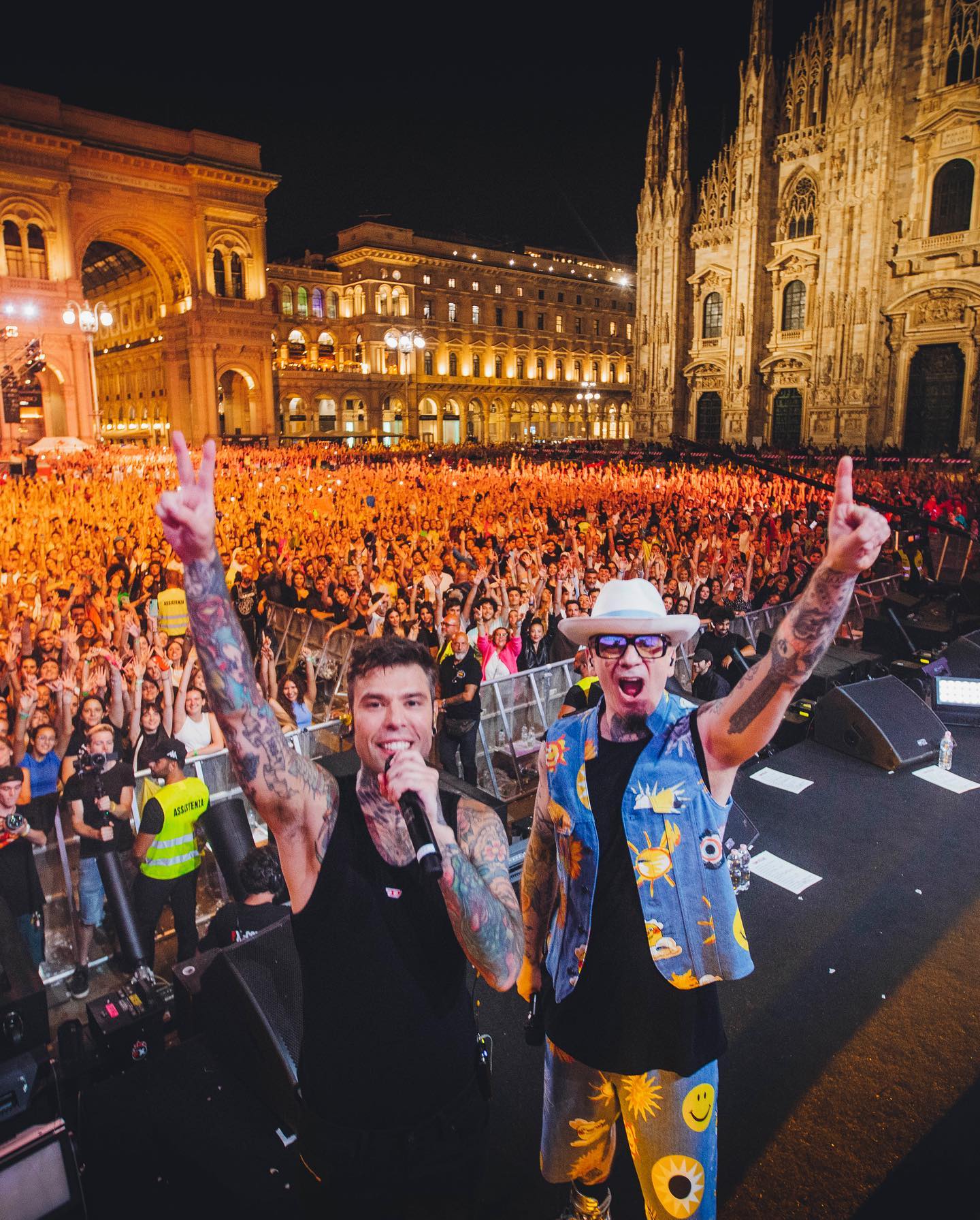 Fedez Ho sognato tutto questo per mesi, ho iniziato a organizzare questo concerto a Fe...