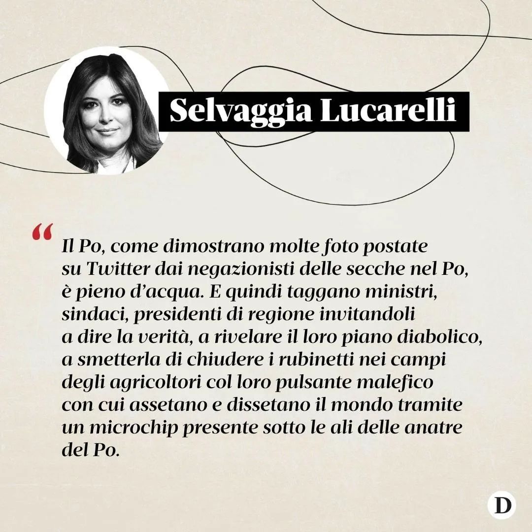 Selvaggia Lucarelli Il  è come il Covid: nel tempo si aggiorna, si sviluppano nuovi ceppi e varianti...