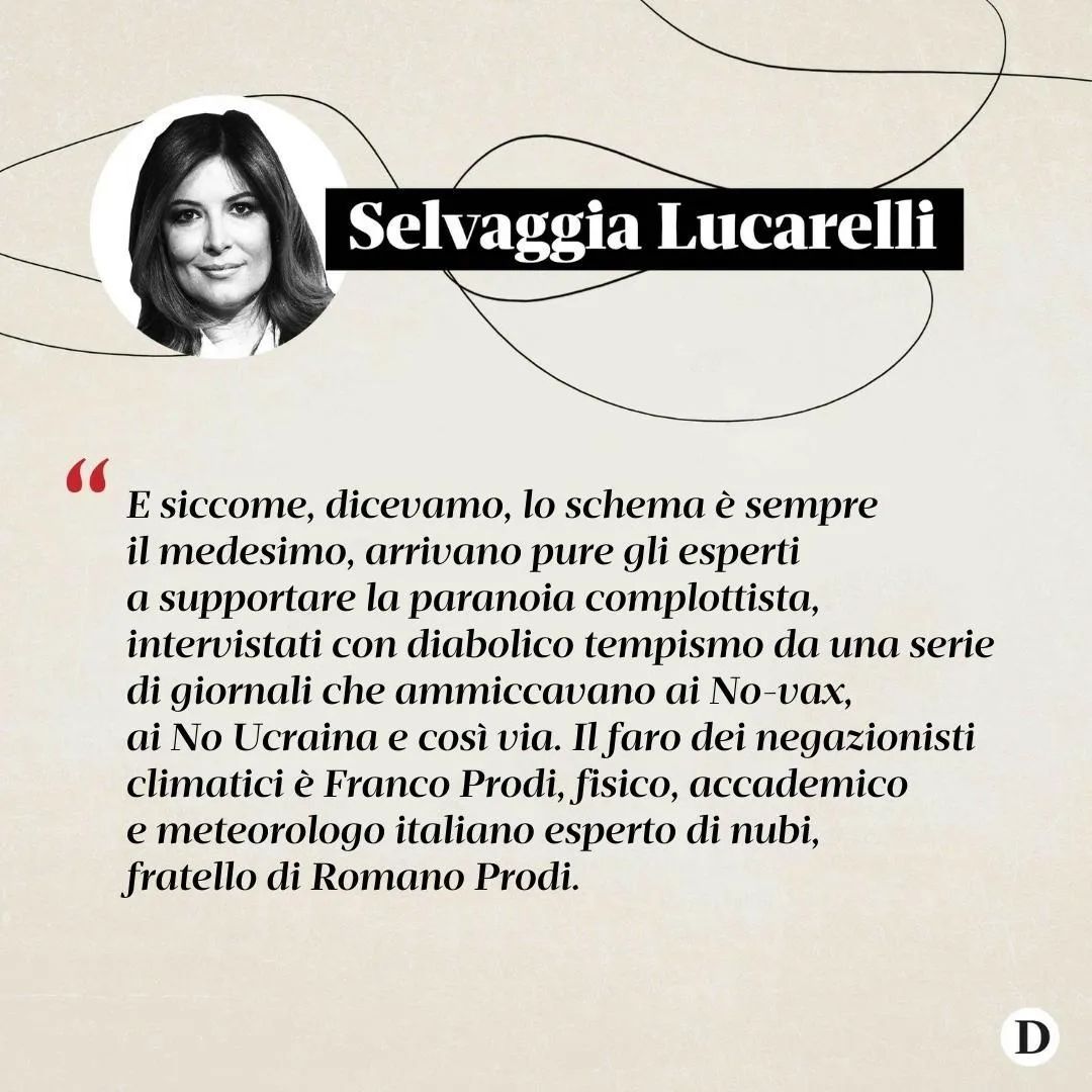 Selvaggia Lucarelli Il  è come il Covid: nel tempo si aggiorna, si sviluppano nuovi ceppi e varianti...