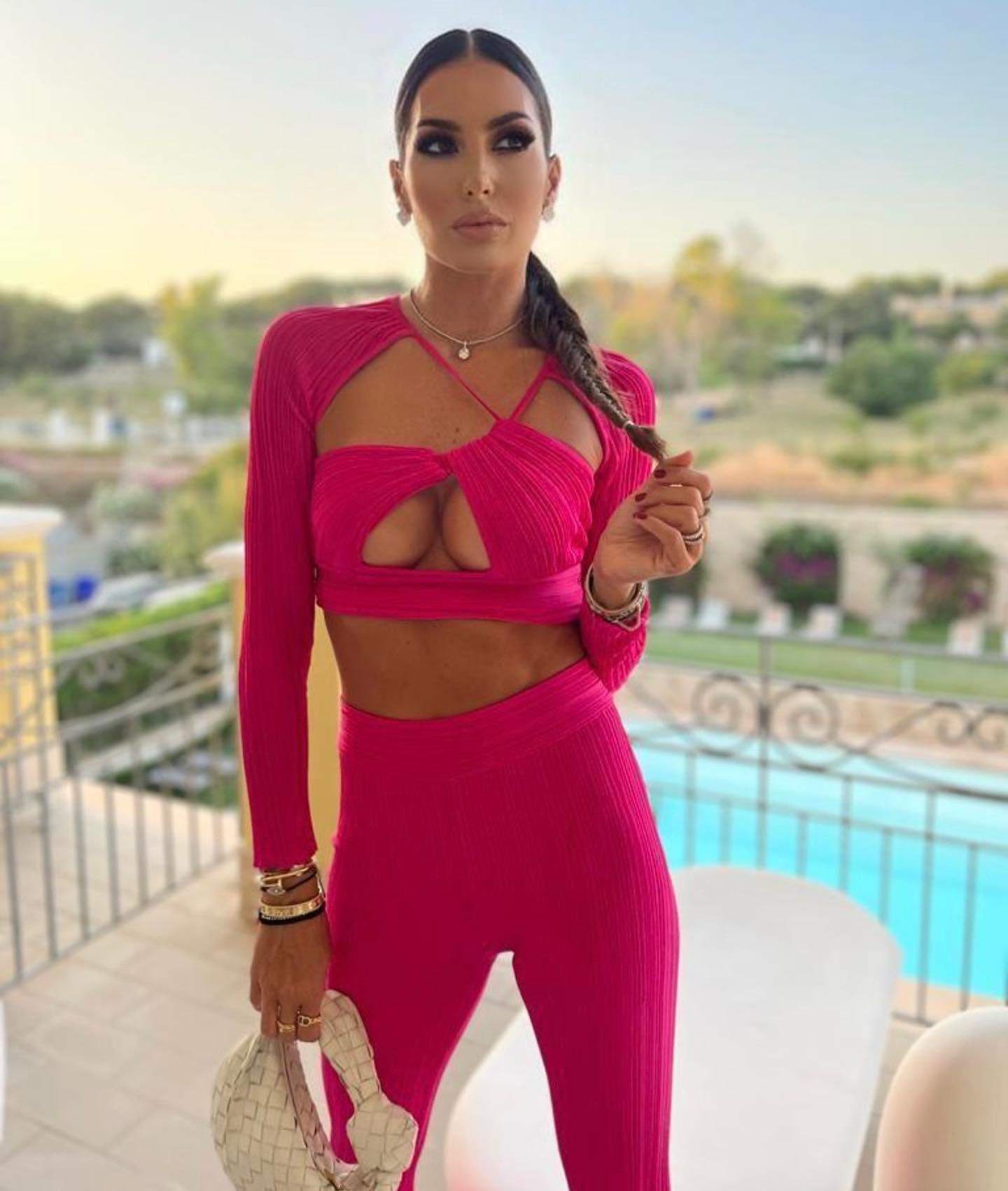 Elisabetta Gregoraci pink passion...