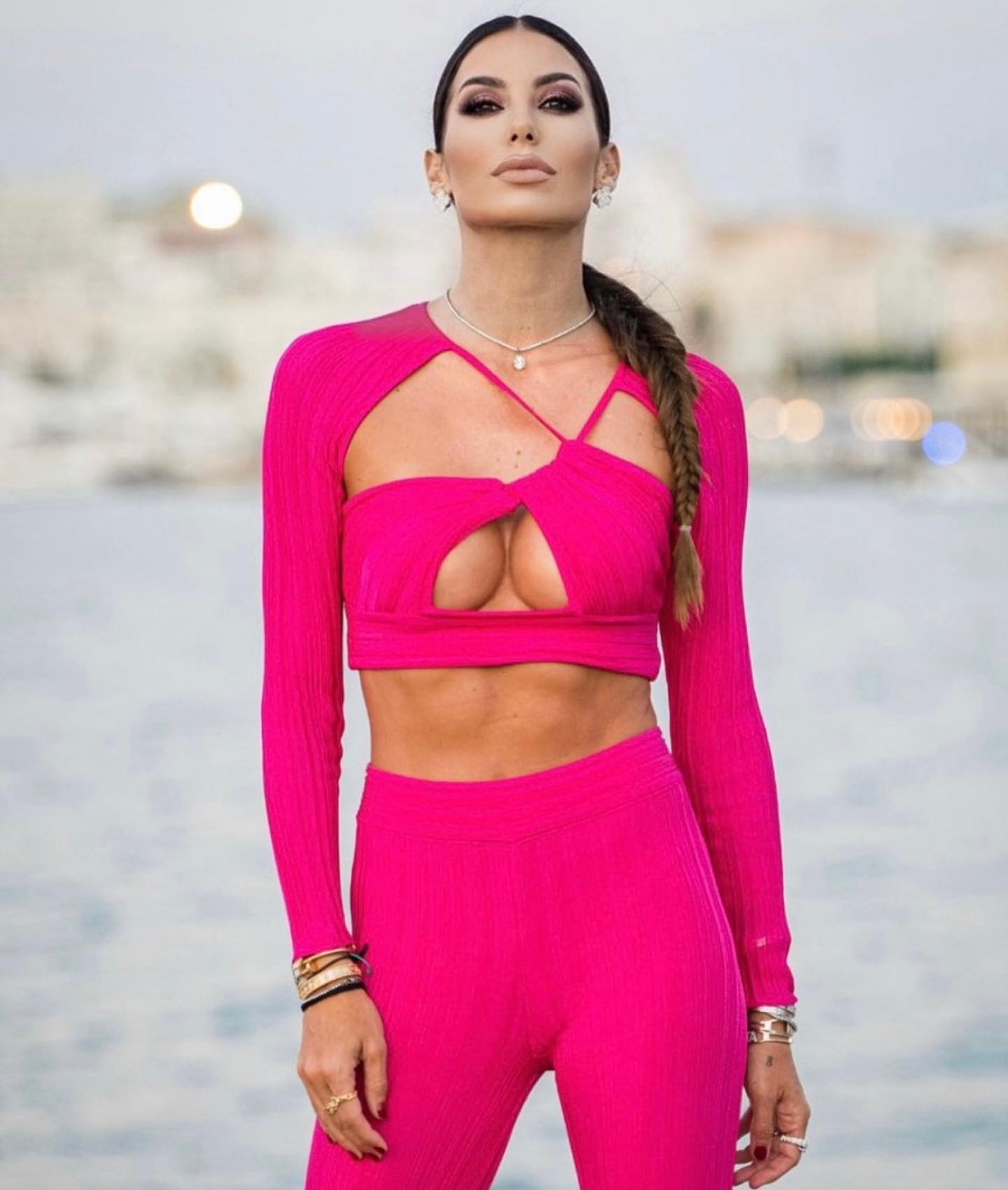 Elisabetta Gregoraci pink passion...