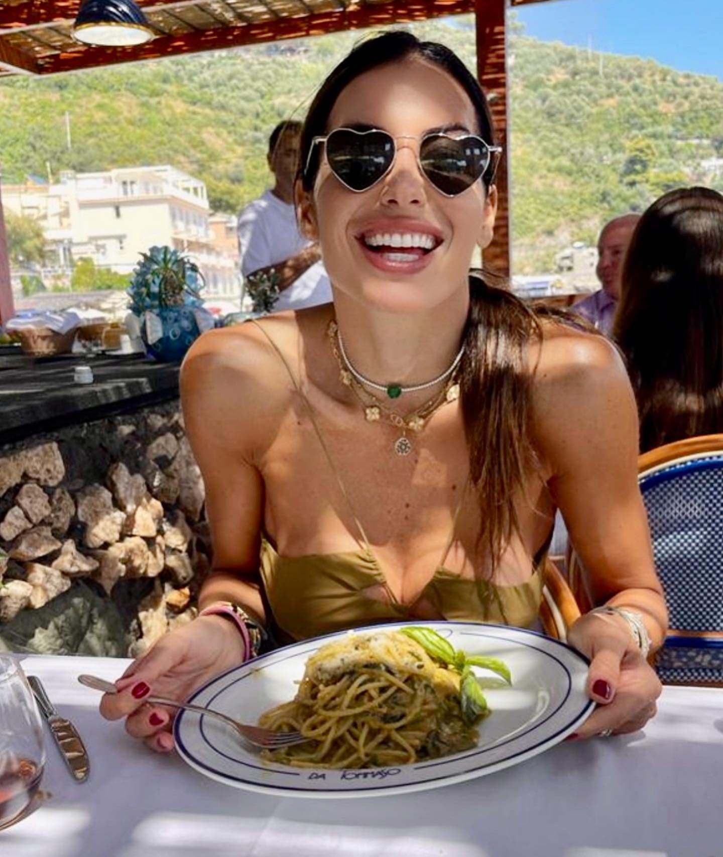 Elisabetta Gregoraci Italy & Pasta….what else?!...