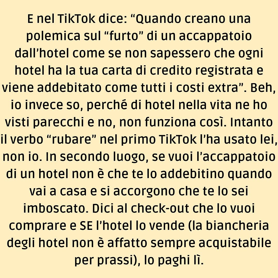 Selvaggia Lucarelli Una storia di accappatoi, furti glamour, Chiara Ferragni. Perché la legalità, in...